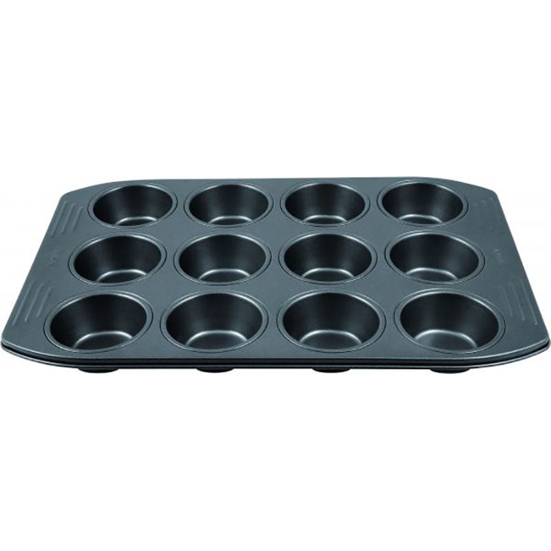 Tefal J1625745 Easy Grip Gold Muffins Tray X12